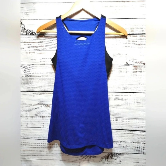 Athleta Skulptek Support Tank in Blue size Small with Bra Performance 158109 - Picture 6 of 6